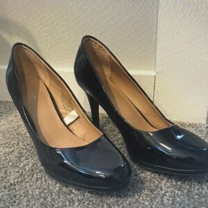Merona Glossy Black Women's Heels